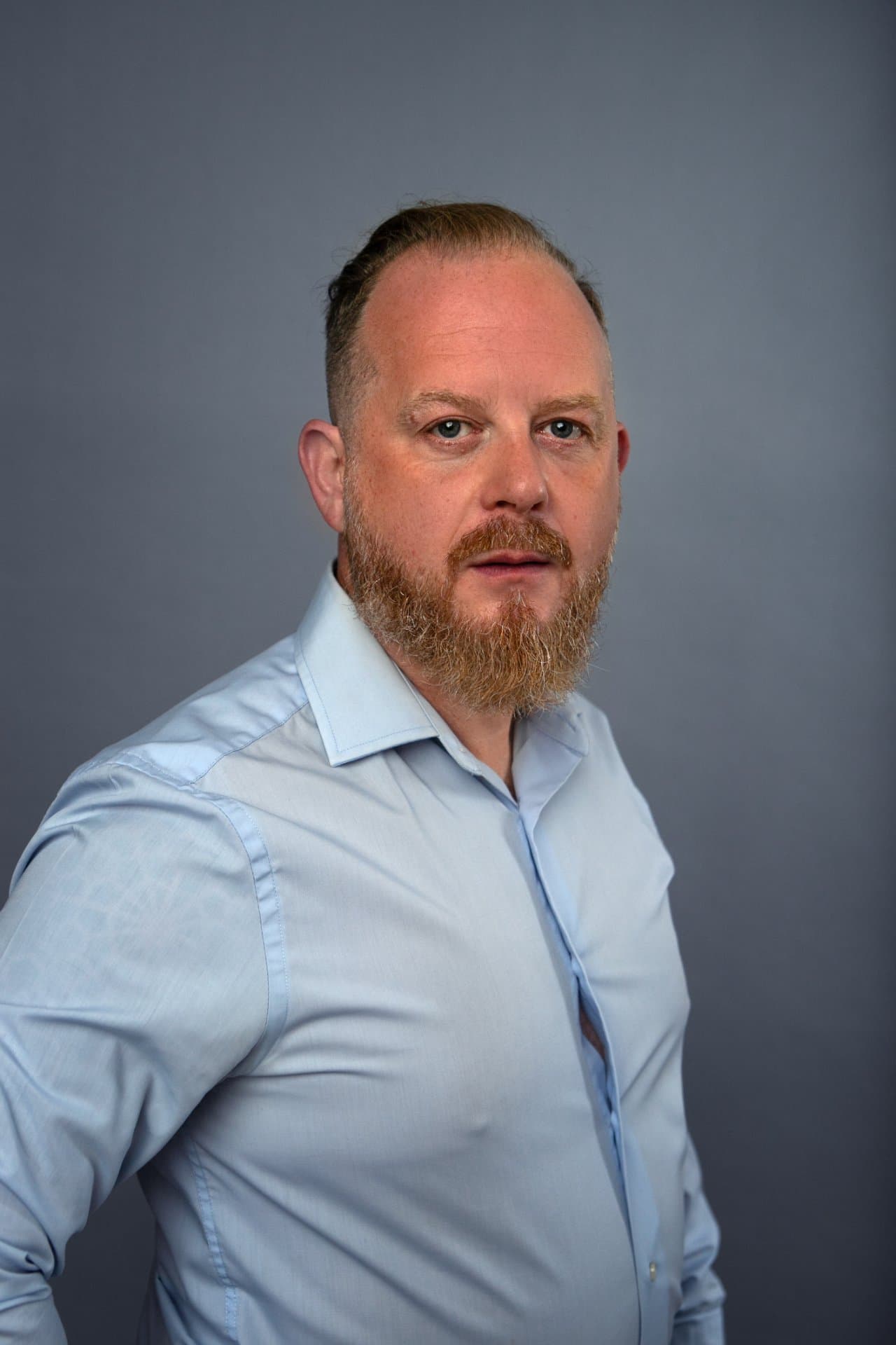 Professional headshot example from Wholehearted Photography Studio Sheffield