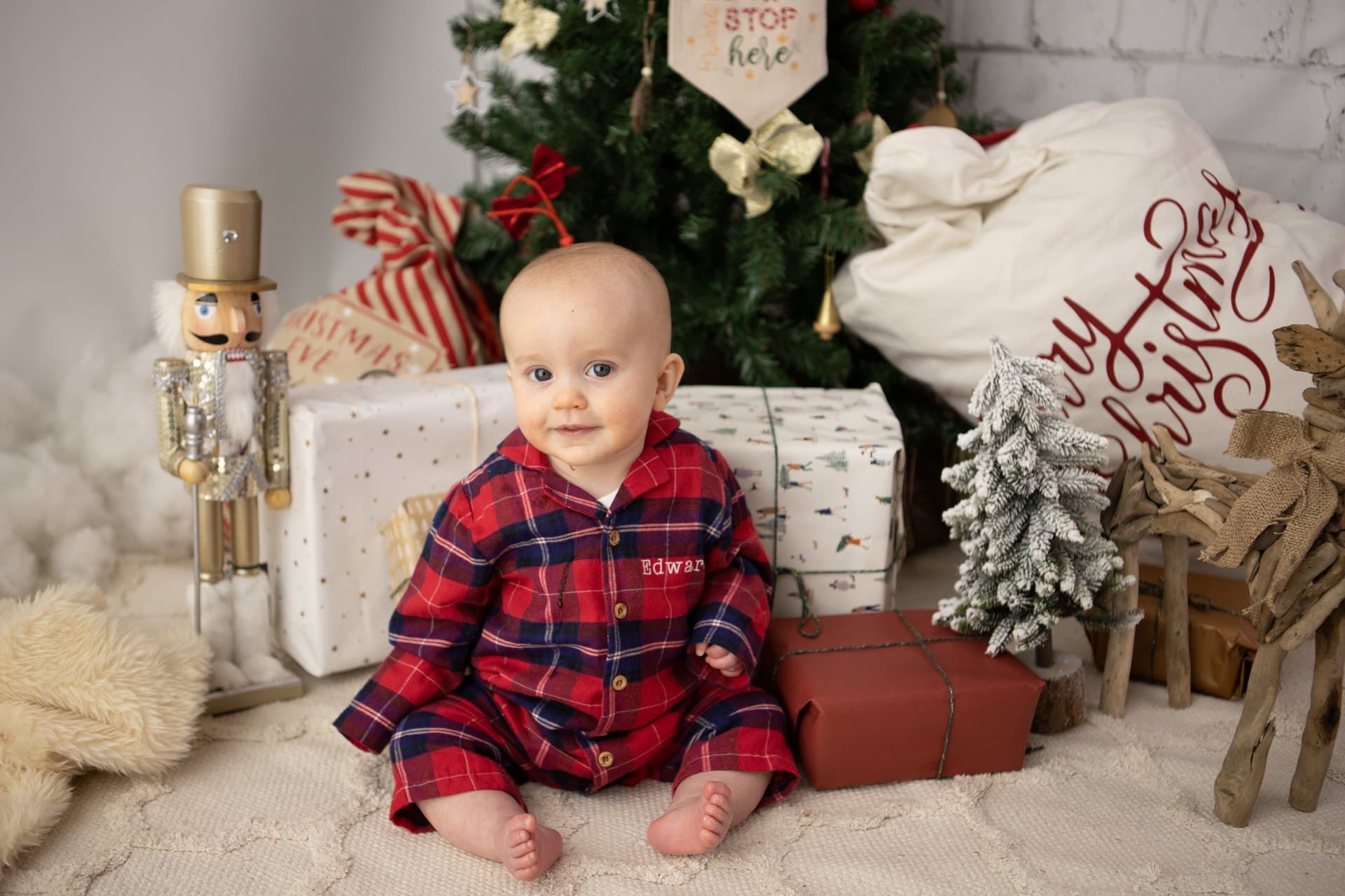 Baby milestone photography example 2